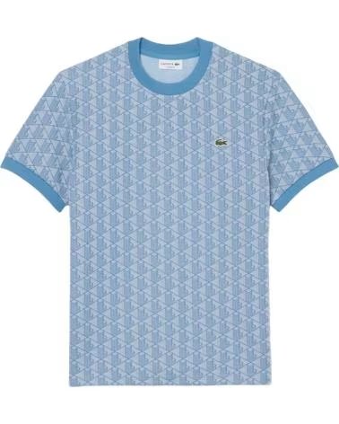 CAMISETA LACOSTE MONOGRAMA PHOENIX JACQUARD TH11971QI AZUL