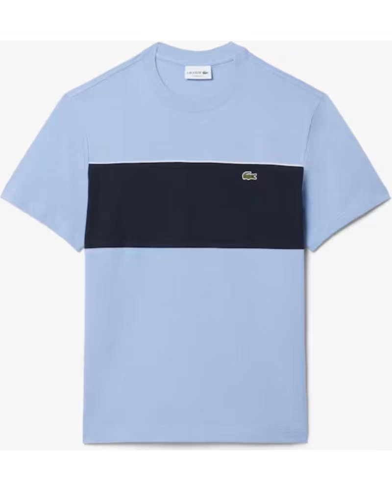 LACOSTE CAMISETA DE MANGA CORTA TH0896-3PT EN AZUL PARA HOMBRE APHYLLA-BLACK