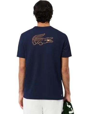 LACOSTE CAMISETA DE MANGA CORTA TH0269166 EN AZUL PARA HOMBRE MARINO