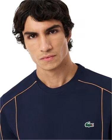 LACOSTE CAMISETA DE MANGA CORTA TH0269166 EN AZUL PARA HOMBRE MARINO