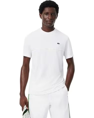 LACOSTE CAMISETA DE MANGA CORTA TH0173001 EN PARA HOMBRE BLANCO