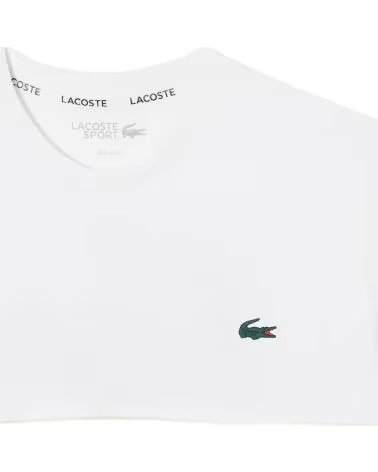 LACOSTE CAMISETA DE MANGA CORTA TH0173001 EN PARA HOMBRE BLANCO