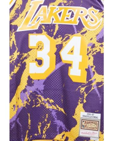 MITCHELL NESS CAMISETA & LAKERS DOODLE SWINGMAN JERSEY 1176821 MORADO