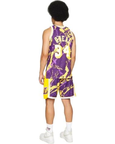 MITCHELL NESS CAMISETA & LAKERS DOODLE SWINGMAN JERSEY 1176821 MORADO