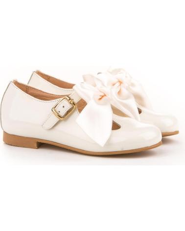 girl shoes ANGELITOS ZAPATO FRANCESITAS PIEL 516 BEIGE