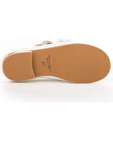 girl shoes ANGELITOS ZAPATO FRANCESITAS PIEL 516 BLANCO