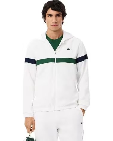 LACOSTE GIACCA COLOURBLOCK TRACKJACKET BIANCO RIFERIMENTO 1176876/1178608 BLANCO