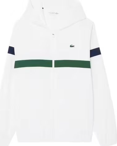 LACOSTE GIACCA COLOURBLOCK TRACKJACKET BIANCO RIFERIMENTO 1176876/1178608 BLANCO