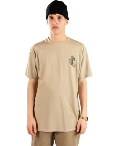SANTA CRUZ CAMISETA DE MANGA CORTA MOVING CO EN PARA UNISEX BEIGE