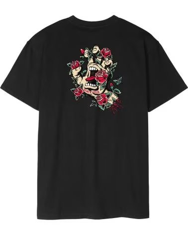 SANTA CRUZ CAMISETA DE MANGA CORTA SCATEE12521 EN PARA HOMBRE NEGRO