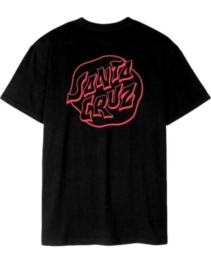 SANTA CRUZ CAMISETA DE MANGA CORTA SCATEE11423 EN PARA HOMBRE NEGRO
