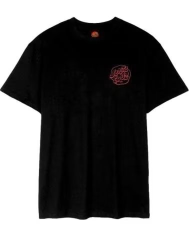 SANTA CRUZ CAMISETA DE MANGA CORTA SCATEE11423 EN PARA HOMBRE NEGRO
