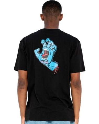 SANTA CRUZ CAMISETA SCREAMING HAND CHEST TEE NEGRO REF 1176925