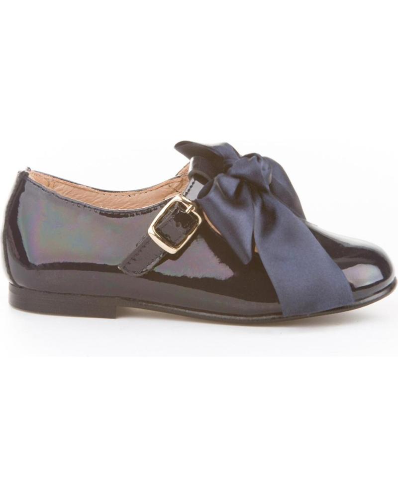 girl shoes ANGELITOS ZAPATO FRANCESITAS PIEL 516 MARINO