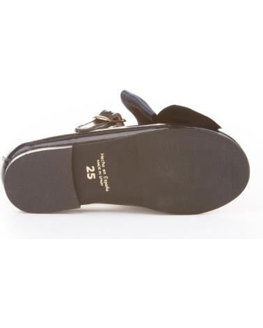 girl shoes ANGELITOS ZAPATO FRANCESITAS PIEL 516 MARINO