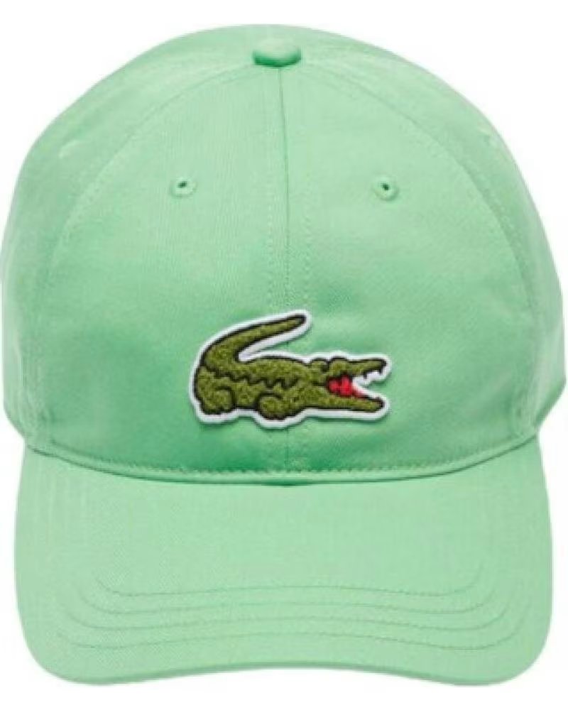 LACOSTE GORRA RK3186TTF EN PARA UNISEX VERDE