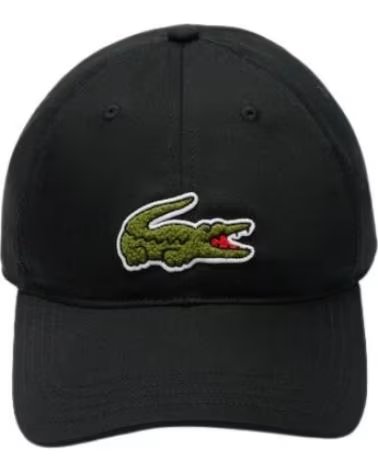LACOSTE GORRA RK3186-00-031 EN NEGRO PARA HOMBRE MULTICOLOR