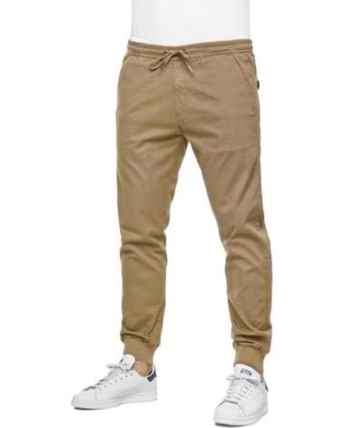 Inizio-REELL-PANTALON-LARGO-EASY-CARGO-EN-COLOR-PARA-HOMBRE-NEGRO