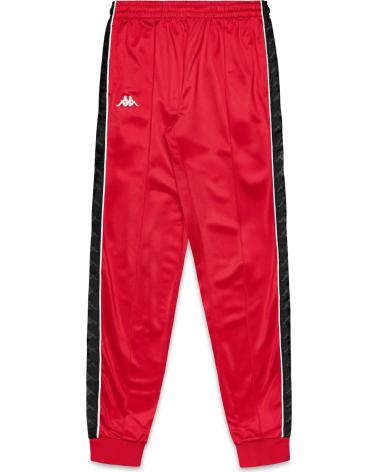 KAPPA PANTALON RASTORIA SLIM 222 BANDA PANTS ROJO