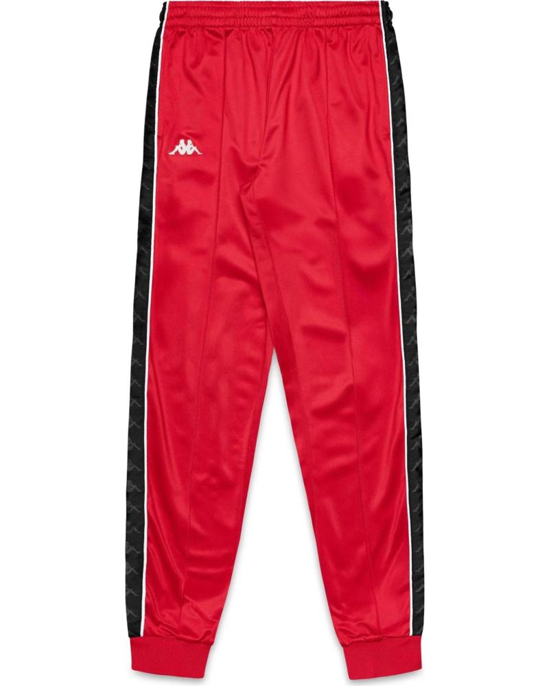 KAPPA PANTALON RASTORIA SLIM 222 BANDA PANTS ROJO