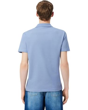 LACOSTE POLO REGULAR FIT COLOUR BLOCK SHIRT AZUL