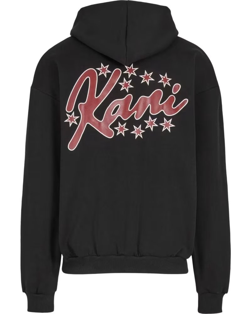 KARL KANI SUDADERA NEGRA STAR PRINT OS HOODIE NEGRO