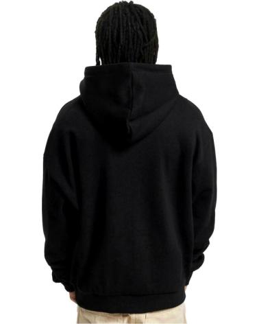 MISTER TEE SUDADERA NEGRA FLYING HIGH HEAVY OVERSIZED HOODIE NEGRO