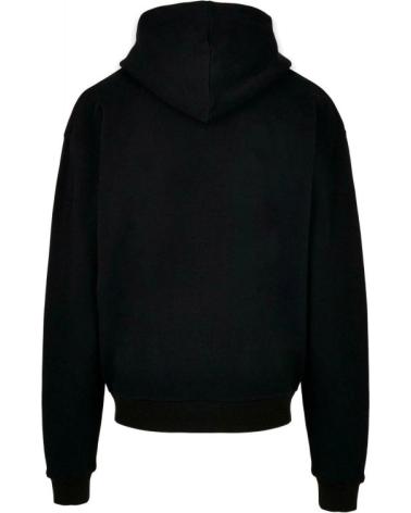 MISTER TEE SUDADERA NEGRA FLYING HIGH HEAVY OVERSIZED HOODIE NEGRO