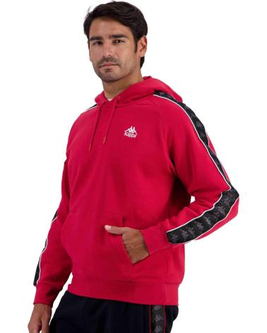 KAPPA SUDADERA ROJA MADISON 2 R05 FLEECE HOODIE ROJO