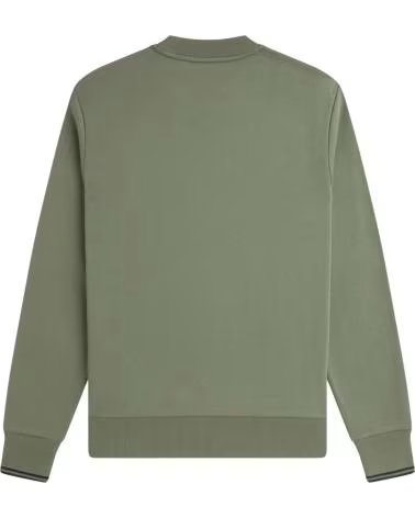 FRED PERRY SUDADERA CREW NECK SWEATSHIRT EN PARA HOMBRE VERDE