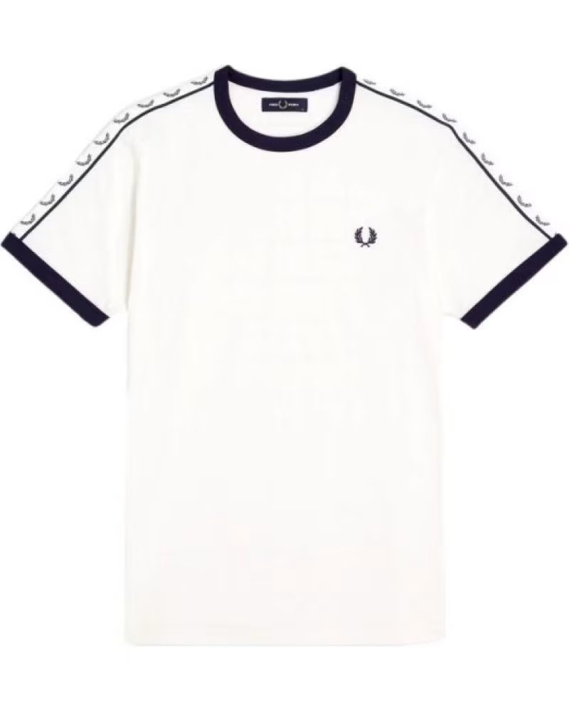 FRED PERRY CAMISETA DE MANGA CORTA M4620129 EN PARA HOMBRE BLANCO