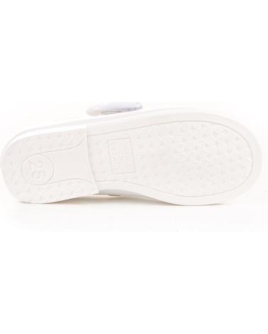 Zapatos de Niña ANGELITOS ZAPATO FRANCESITAS PIEL 519-BL BLANCO