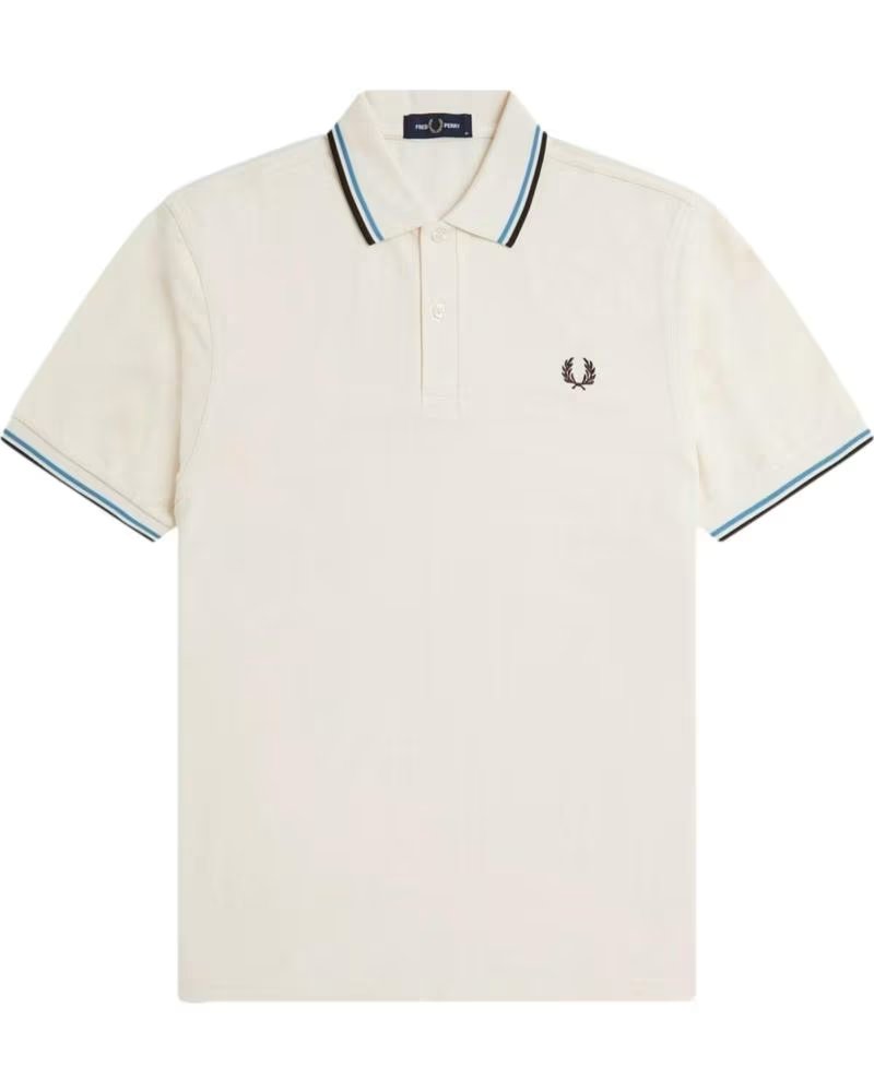 FRED PERRY POLO DE MANGA CORTA M3600 EN PARA HOMBRE BEIGE