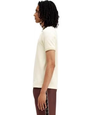 FRED PERRY POLO DE MANGA CORTA M3600 EN PARA HOMBRE BEIGE