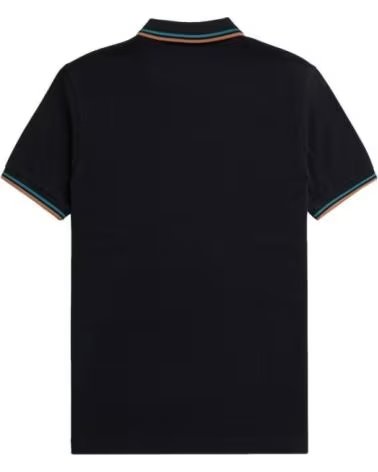FRED PERRY POLO DE MANGA CORTA M3600 EN NEGRO PARA HOMBRE AZUL