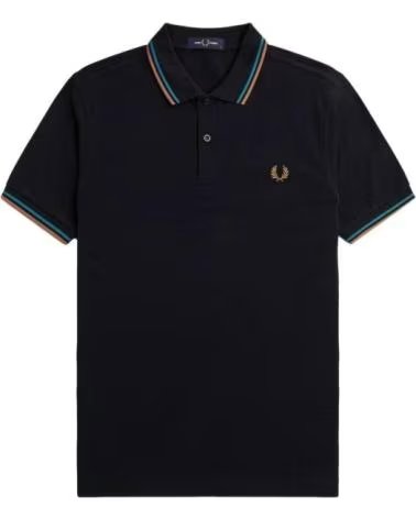 FRED PERRY POLO DE MANGA CORTA M3600 EN NEGRO PARA HOMBRE AZUL