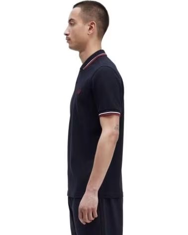 FRED PERRY POLO DE MANGA CORTA M3600T55 EN AZUL PARA HOMBRE MARINO