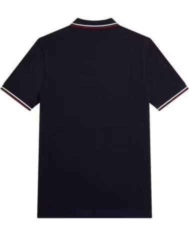 FRED PERRY POLO DE MANGA CORTA M3600T55 EN AZUL PARA HOMBRE MARINO