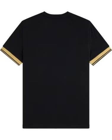 FRED PERRY CAMISETA DE MANGA CORTA M2396-90A-S EN NEGRO PARA HOMBRE