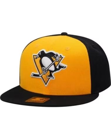 STARTER GORRA AMARILLA PENGUINS CLASSIC LOGO CAP NEGRO