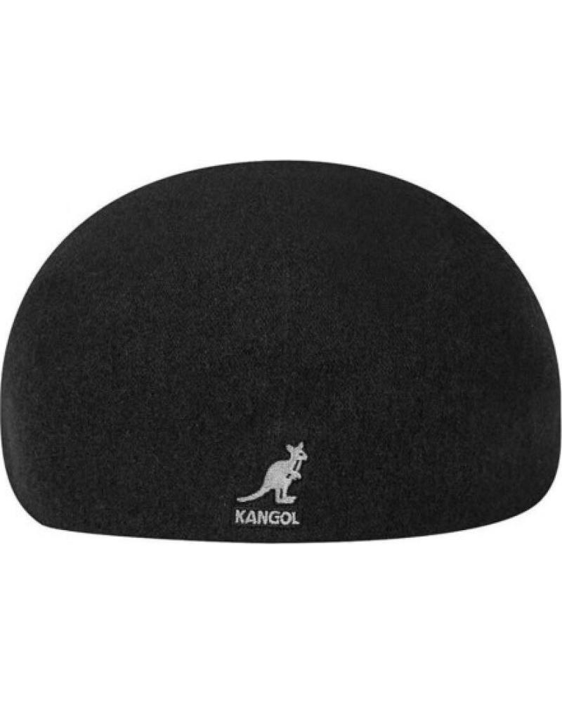 KANGOL BOINA NEGRA SEAMLESS WOOL 507 CAP NEGRO