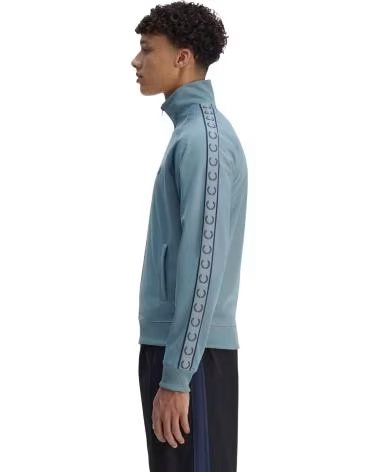 FRED PERRY CHAQUETA DE CHANDAL J5557Z56 EN VERDE PARA HOMBRE AZUL