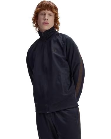 FRED PERRY CHAQUETA DE CHANDAL J555740A EN NEGRO PARA HOMBRE MARINO