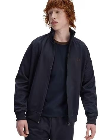 FRED PERRY CHAQUETA DE CHANDAL J555740A EN NEGRO PARA HOMBRE MARINO