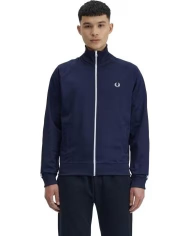 FRED PERRY SUDADERA J462088505 EN AZUL PARA UNISEX MARINO