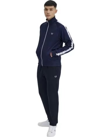 FRED PERRY SUDADERA J462088505 EN AZUL PARA UNISEX MARINO