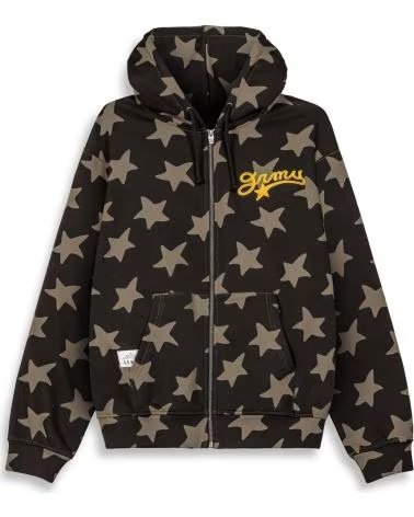 FELPA GRIMEY MUDS THE RESIDENCE CON CAPPUCCIO E ZIP GCZH64109 NAN