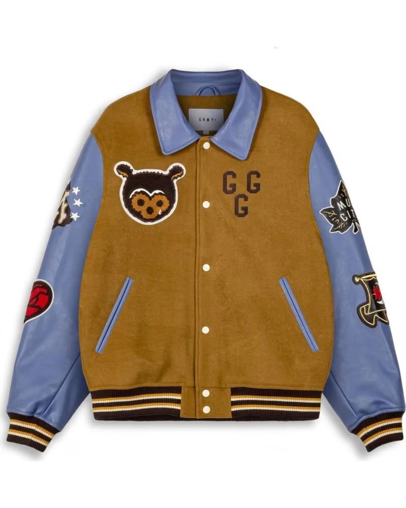 GRIMEY CAZADORA MARRON MUDS THE RESIDENCE BASEBALL VARIOS COLORES