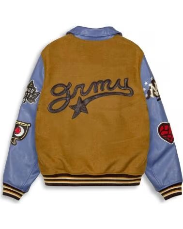 GRIMEY CAZADORA MARRON MUDS THE RESIDENCE BASEBALL VARIOS COLORES