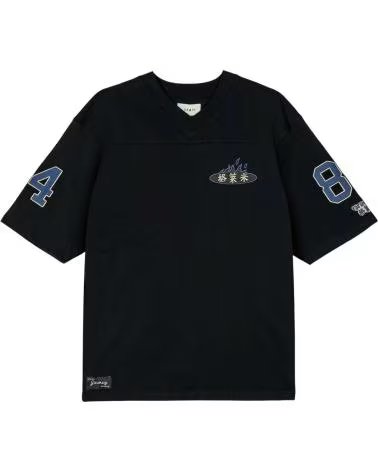 T-SHIRT GRIMEY GAVN785-BLK MANCHES COURTES NEGRO